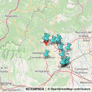 Mappa Via Pasubio, 36030 San Vito di Leguzzano VI, Italia (12.72571)