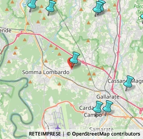 Mappa Via Sandro Pertini, 21010 Arsago Seprio VA, Italia (6.62)