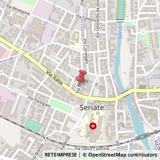 Mappa Via Bartolomeo Colleoni, 1, 24068 Seriate, Bergamo (Lombardia)