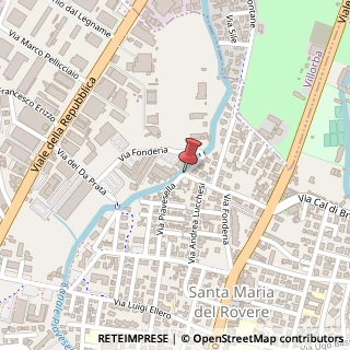 Mappa Via fonderia 10, 31100 Treviso, Treviso (Veneto)