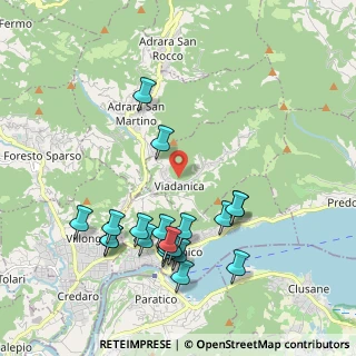 Mappa 24060 Viadanica BG, Italia (2.102)