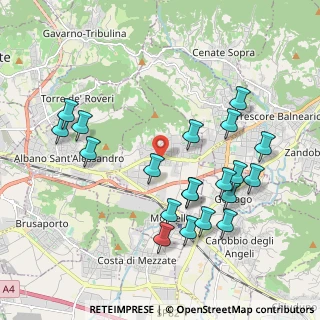 Mappa 24060 San Paolo d'Argon BG, Italia (2.088)