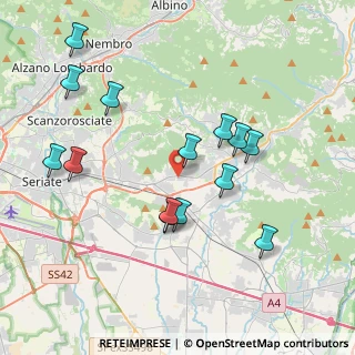 Mappa 24060 San Paolo d'Argon BG, Italia (3.96571)