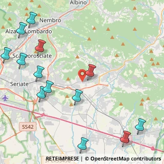 Mappa 24060 San Paolo d'Argon BG, Italia (5.91385)