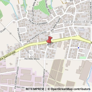 Mappa Via Francesco Baracca, 2, 24060 San Paolo d'Argon, Bergamo (Lombardia)