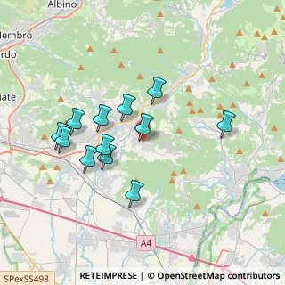 Mappa 24060 Zandobbio BG, Italia (3.3375)