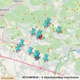 Mappa 24060 Zandobbio BG, Italia (3.45846)