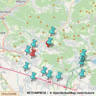 Mappa 24060 Zandobbio BG, Italia (4.97571)