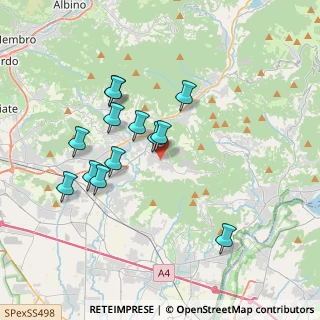 Mappa 24060 Zandobbio BG, Italia (3.37077)