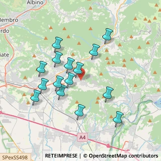 Mappa 24060 Zandobbio BG, Italia (3.51)