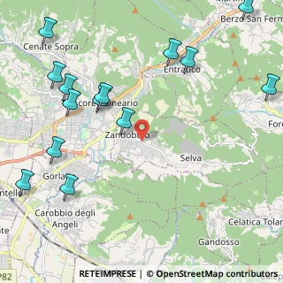 Mappa 24060 Zandobbio BG, Italia (2.81214)