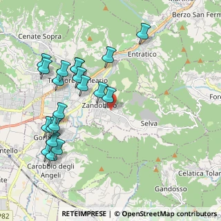 Mappa 24060 Zandobbio BG, Italia (2.227)