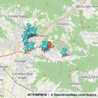 Mappa 24060 Zandobbio BG, Italia (1.65615)