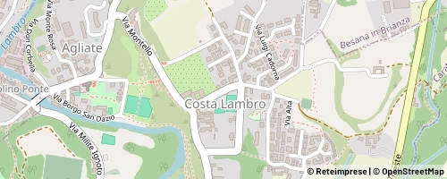 Mappa Carate Brianza
