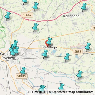 Mappa Largo Papa Giovanni Paolo II, 31050 Vedelago TV, Italia (6.5095)