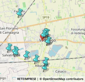 Mappa Largo Giovanni Paolo II, 31050 Vedelago TV, Italia (1.85154)