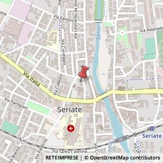 Mappa Via Chiesa San Grisogono, 7, 24068 Seriate, Bergamo (Lombardia)