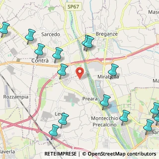Mappa Via Maglio, 36030 Sarcedo VI, Italia (2.91733)