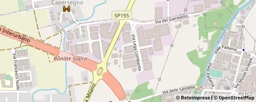 Mappa Bonate Sopra