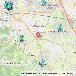 Mappa Via Dell'Artigianato, 36030 San Vito di Leguzzano VI, Italia (4.04667)