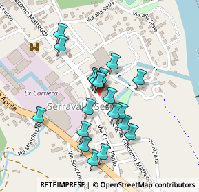 Mappa Via Alla Barca, 13037 Serravalle Sesia VC, Italia (0.1845)