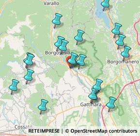 Mappa Via Alla Barca, 13037 Serravalle Sesia VC, Italia (8.461)