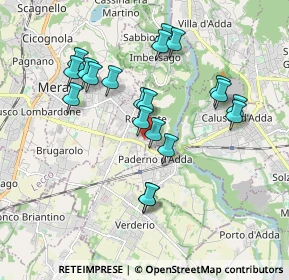 Mappa Via S. Maria Assunta, 23899 Robbiate LC, Italia (1.7275)
