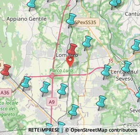 Mappa 28 Via Consorziale Traversa, 22074 Lomazzo CO, Italia (6.0355)