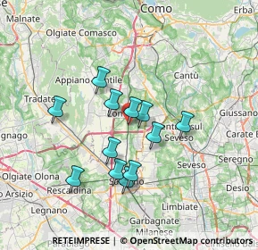 Mappa 28 Via Consorziale Traversa, 22074 Lomazzo CO, Italia (5.72917)