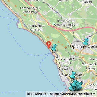 Mappa Lungomare Benedetto Croce, 34136 Trieste TS, Italia (3.99357)