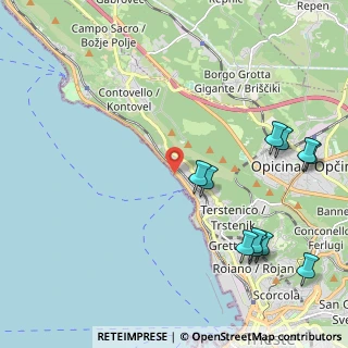 Mappa Lungomare Benedetto Croce, 34136 Trieste TS, Italia (2.59636)