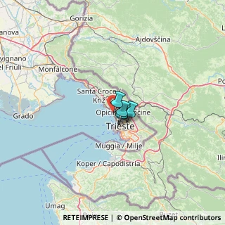 Mappa Lungomare Benedetto Croce, 34136 Trieste TS, Italia (39.65818)