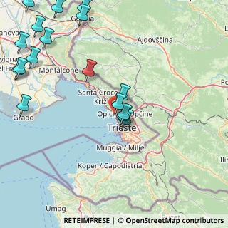 Mappa Lungomare Benedetto Croce, 34136 Trieste TS, Italia (22.07412)