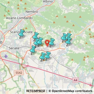 Mappa Via Cavallina, 24060 San Paolo d'Argon BG, Italia (2.80727)
