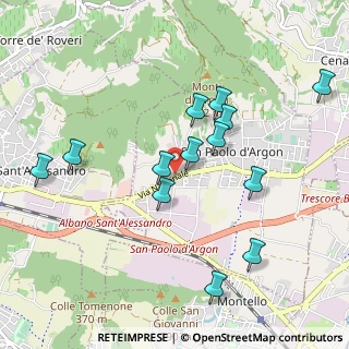 Mappa Via Cavallina, 24060 San Paolo d'Argon BG, Italia (0.97308)