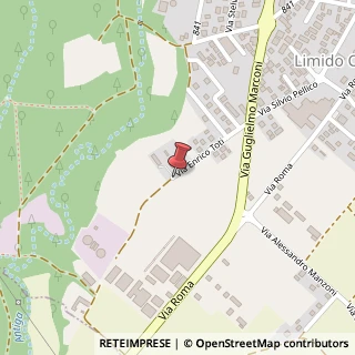 Mappa Via Enrico Toti, 28, 22070 Limido Comasco, Como (Lombardia)
