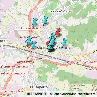 Mappa Via G. Garibaldi, 24061 Albano Sant'Alessandro BG, Italia (0.4255)