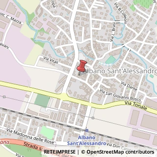 Mappa Via G. Garibaldi, 36, 24061 Albano Sant'Alessandro, Bergamo (Lombardia)