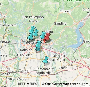 Mappa Via G. Garibaldi, 24061 Albano Sant'Alessandro BG, Italia (8.04455)