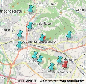 Mappa Via Cristoforo Colombo, 24061 Albano Sant'Alessandro BG, Italia (2.17)