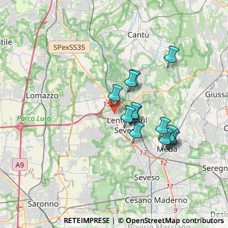 Mappa Via Asiago, 20823 Lentate sul Seveso MB, Italia (3.04462)