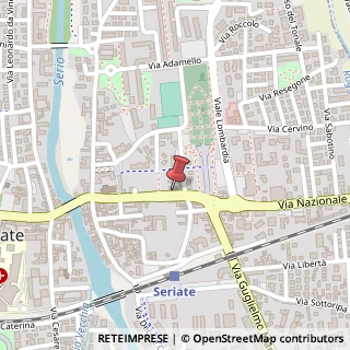 Mappa Via Dante, 21, 24068 Seriate, Bergamo (Lombardia)