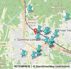 Mappa Via G. Mameli, 21019 Somma Lombardo VA, Italia (0.98125)