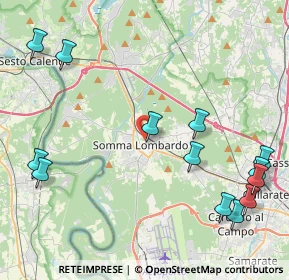 Mappa Via G. Mameli, 21019 Somma Lombardo VA, Italia (5.41)