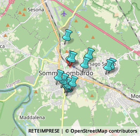 Mappa Via G. Mameli, 21019 Somma Lombardo VA, Italia (1.19154)