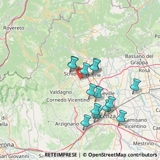 Mappa Via degli Alpini, 36030 San Vito di Leguzzano VI, Italia (13.47643)