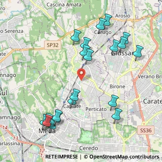Mappa Mariano Comense, 22066 Mariano Comense CO, Italia (2.39)