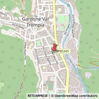 Mappa Via filzi fabio 17, 25063 Gardone Val Trompia, Brescia (Lombardia)