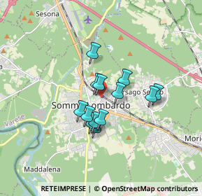 Mappa Via Ugo Maspero, 21019 Somma Lombardo VA, Italia (1.19077)