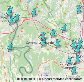Mappa Via Ugo Maspero, 21019 Somma Lombardo VA, Italia (5.8005)